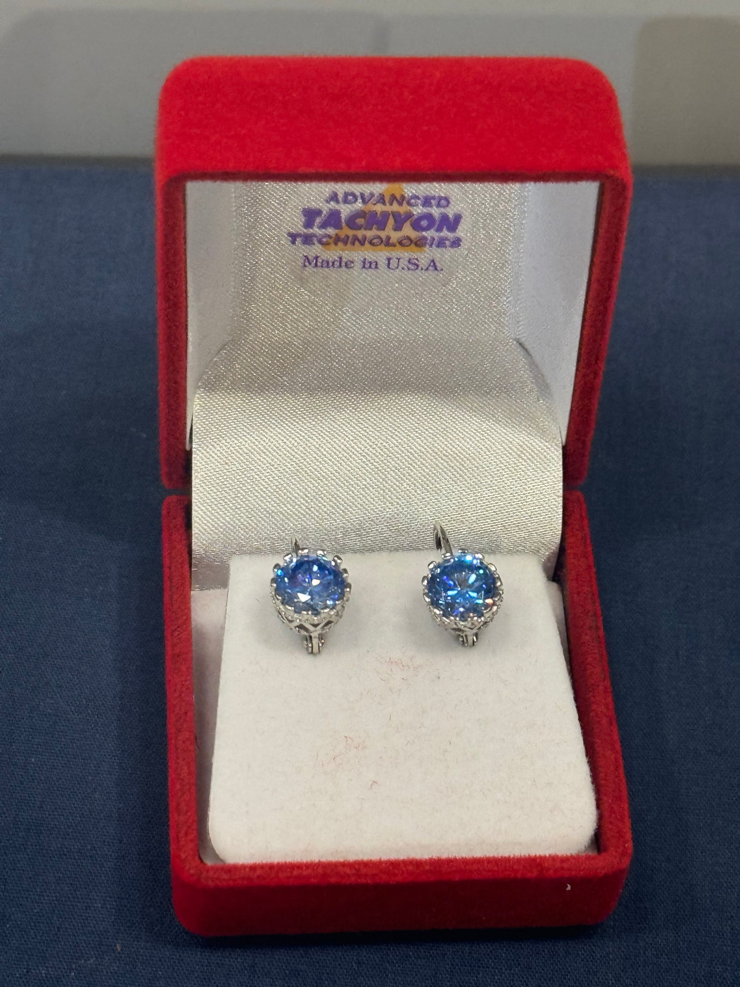 Tachyon 7mm C2 Tachyon Flower Earrings