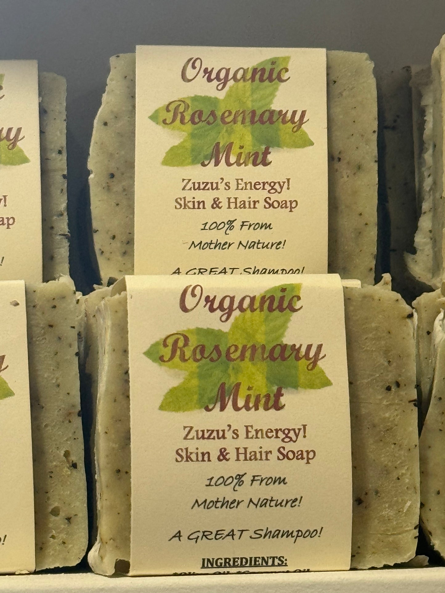 ZuZu's Organic Bar Soap