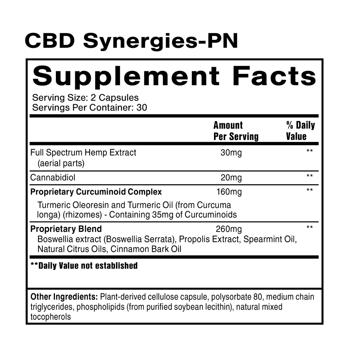 CBD Synergies-PN