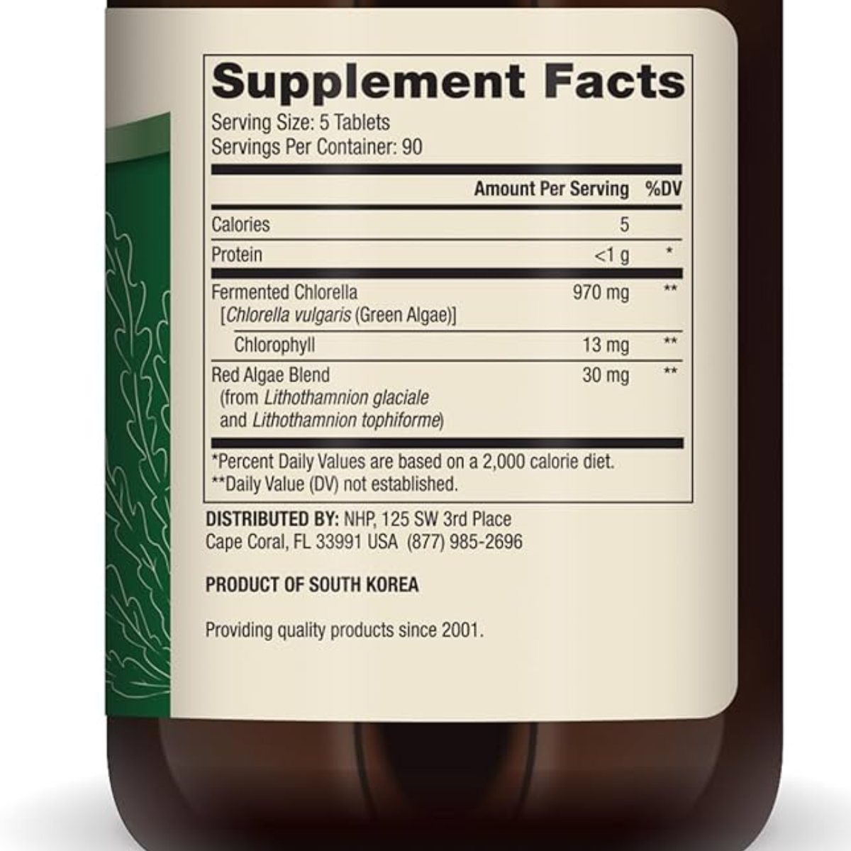 Fermented Chlorella 450c
