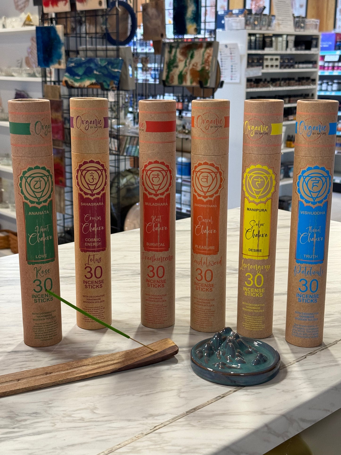 Organic by Nature Chakra Incense