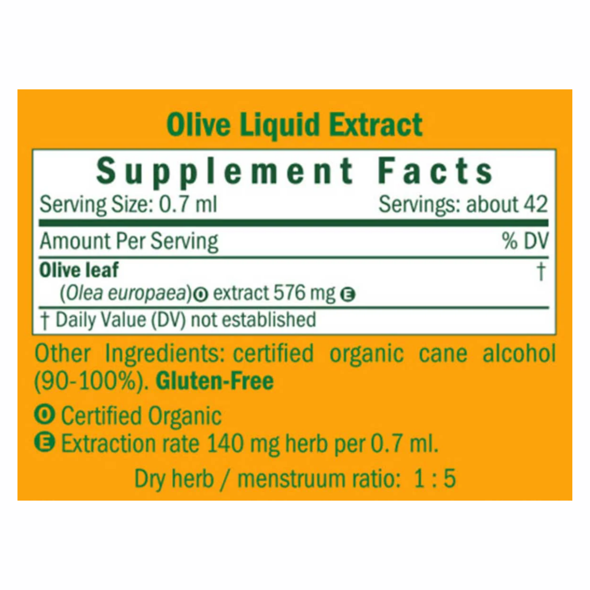 Olive Leaf Tincture