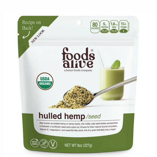 Organic Hulled Hempseeds