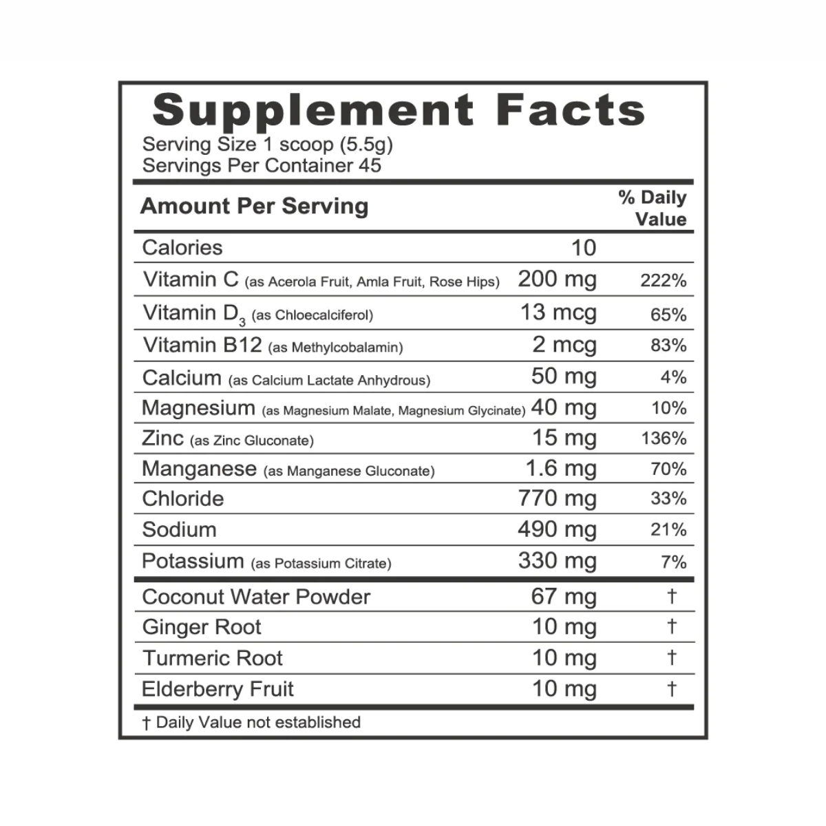 Re-Lyte Immunity
