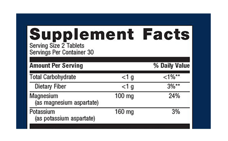 Mg\K Aspartate 100c