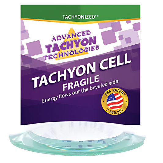 Tachyonized 75mm Clear Beveled Cell (For Water Charging)