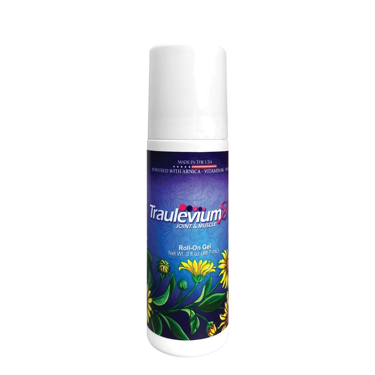 Traulevium Joint And Muscle Gel 3oz Roll On