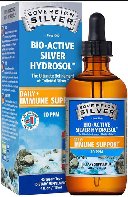 Bio-Active Silver Hydrosol Colloidal Silver