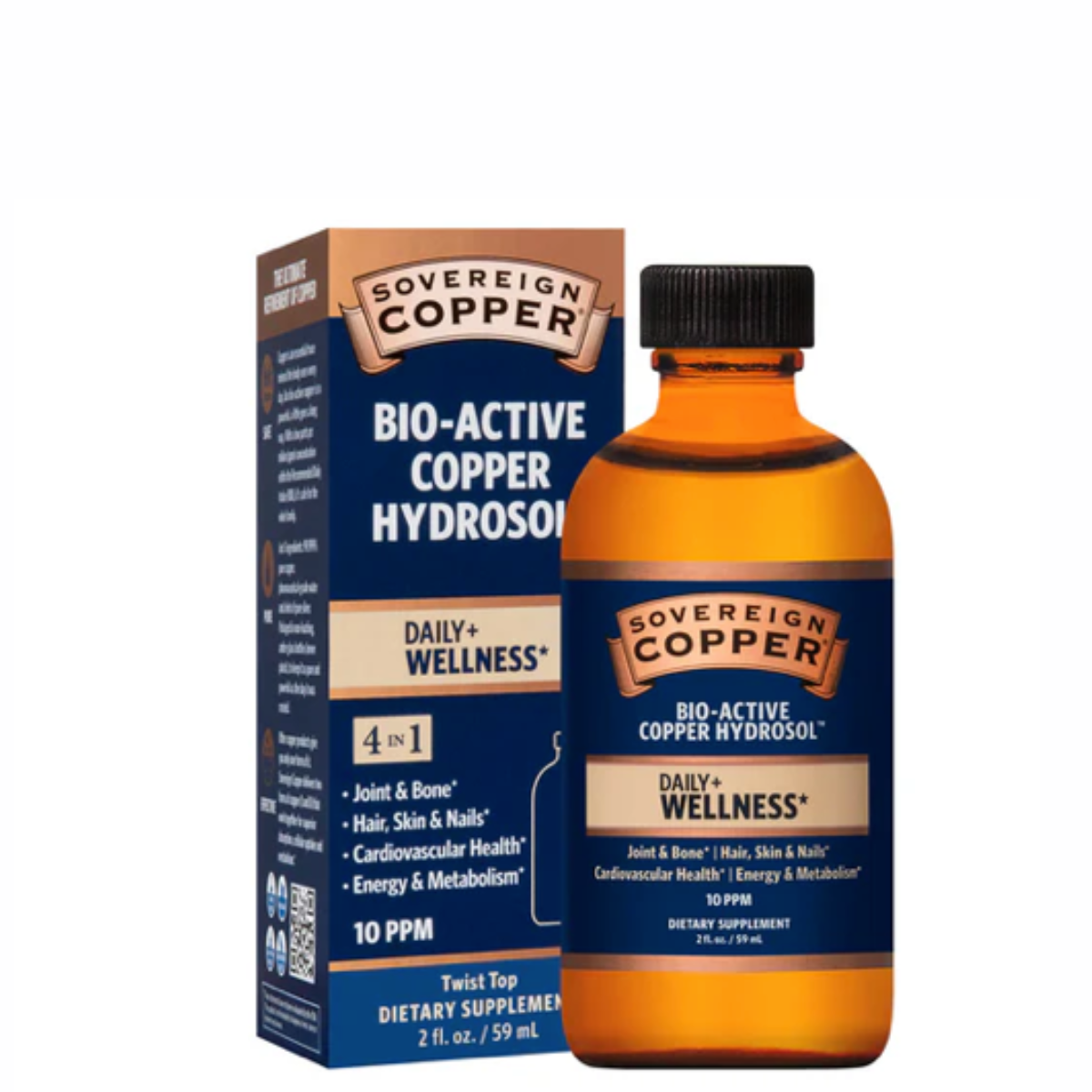 Bio-Active Copper Hydrosol Daily + Wellness