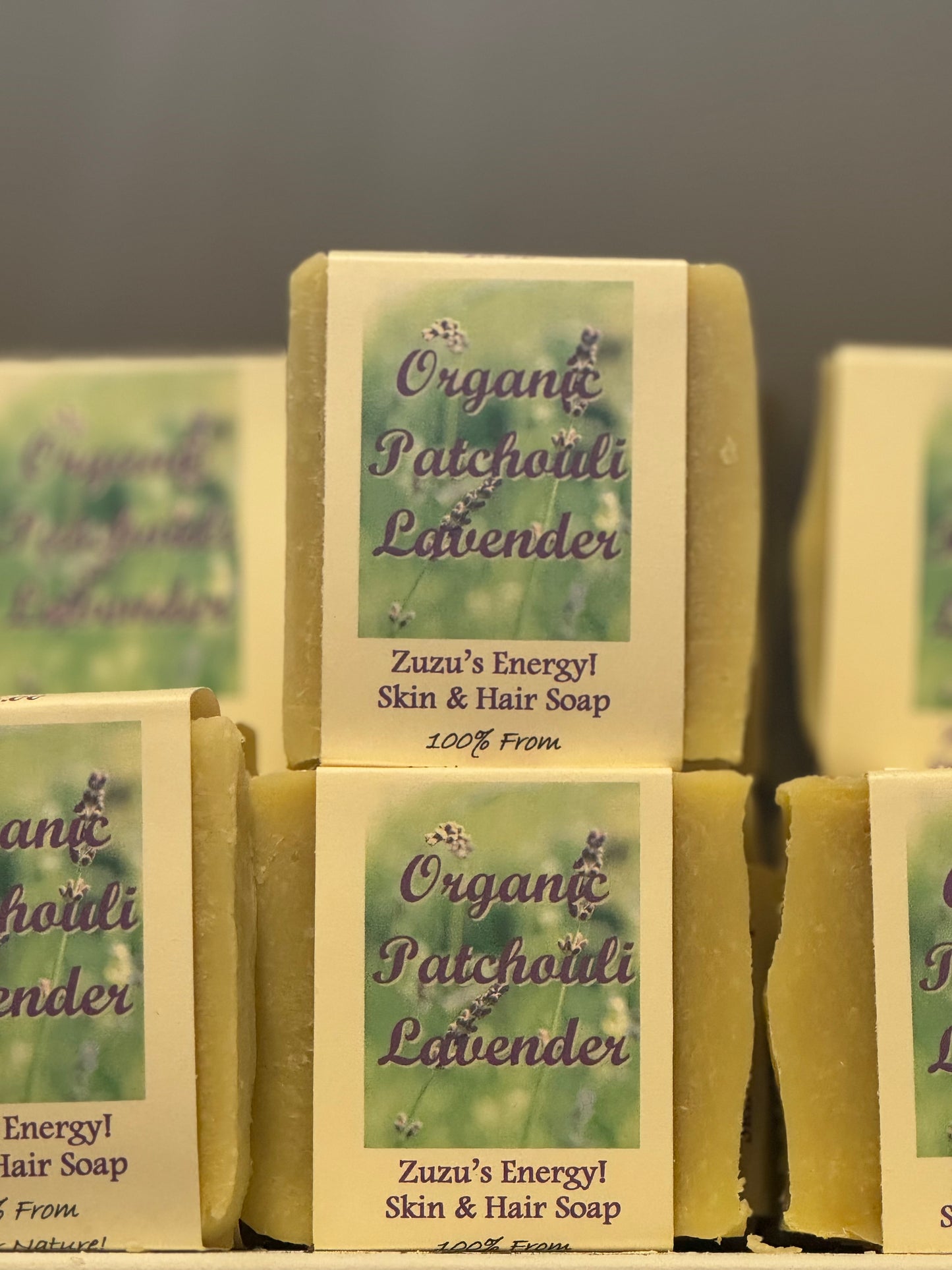 Organic Patchouli Lavender Soap