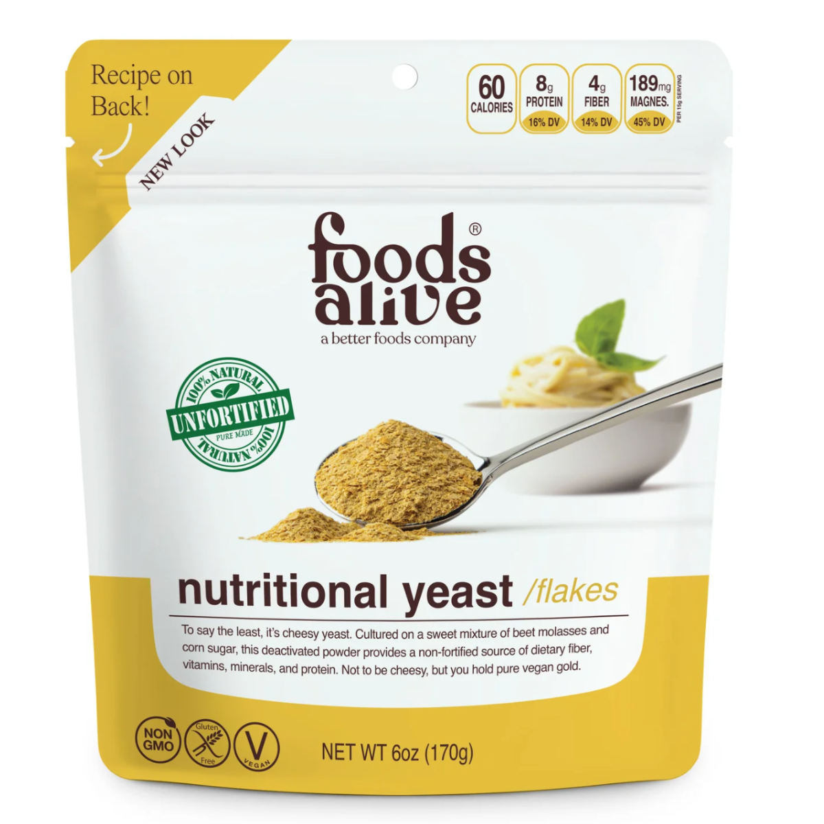 Non-Fortified Nutritional Yeast (Flakes)