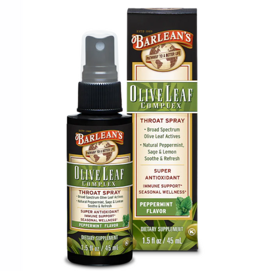 Olive Leaf Complex Throat Spray - Peppermint