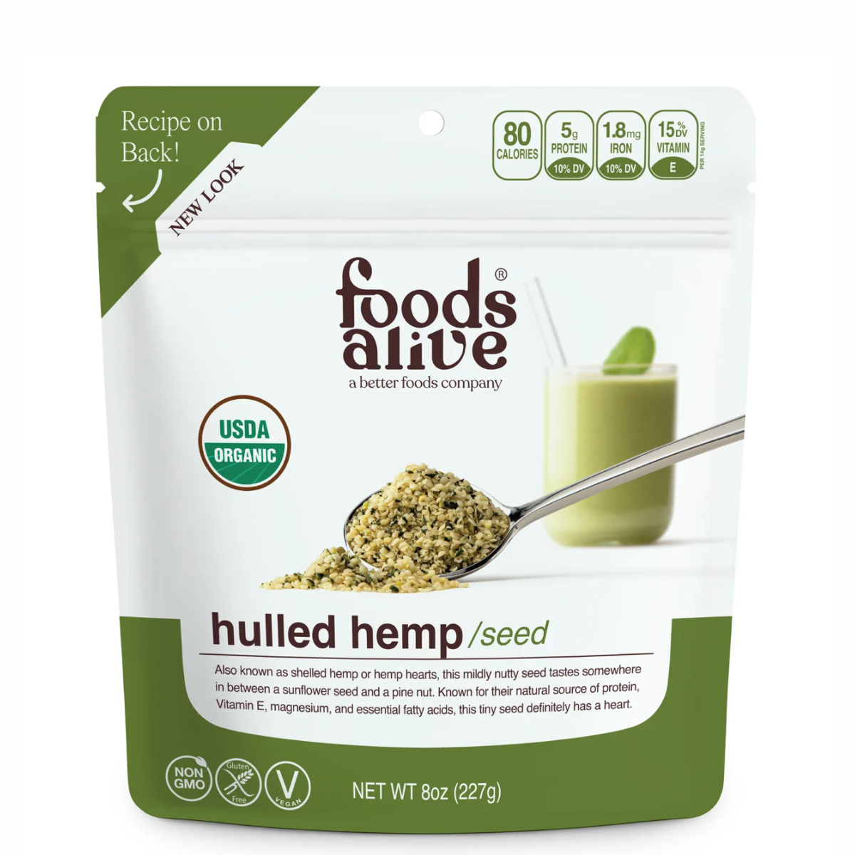 Organic Hulled Hemp Seeds