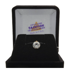 Tachyon Clear CZ Pendant - Gold Filled