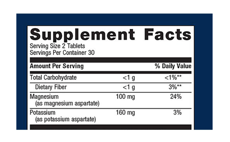 MG\K ASPARTATE 100C