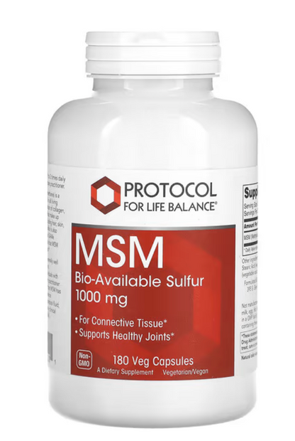 MSM Bio-Available Sulfur 180c