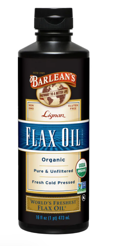 Organic Lignan Flax Oil