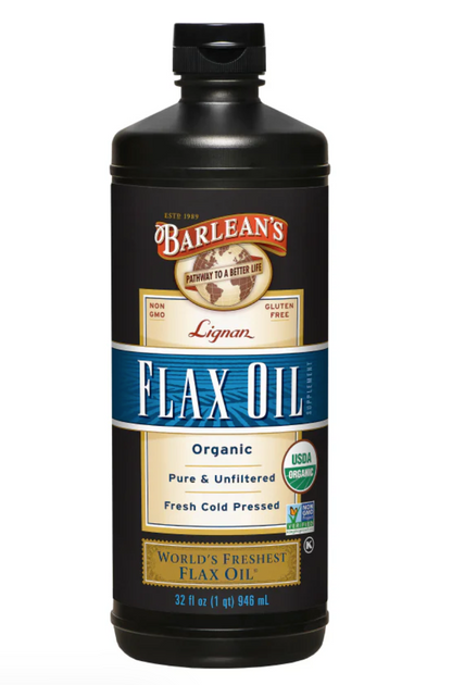 Organic Lignan Flax Oil