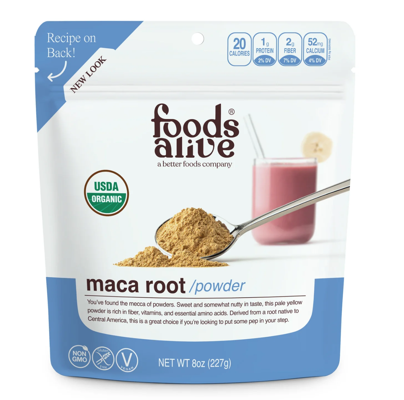 Organic Maca Root Powder by Foods Alive